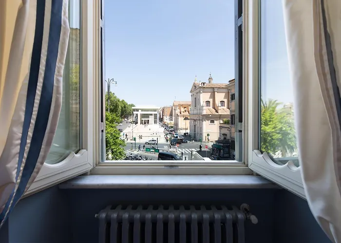 Apartment Vista Ara Pacis - Storico Di Lusso 5 Min Piazza Di Spagna Rom